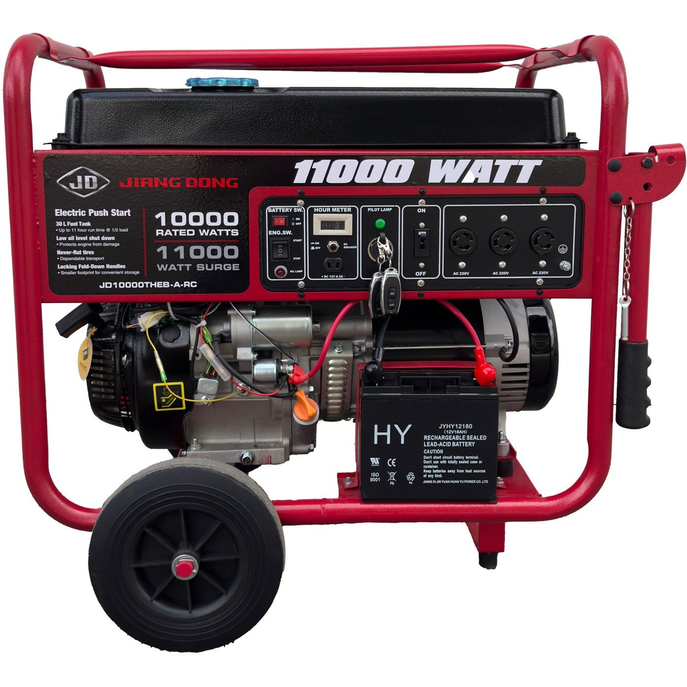 موتور برق جیانگ دانگ مدل JD10000THEB-A-RC ظرفیت ۱۱ کیلووات تک فاز