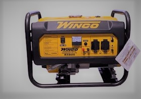 موتور برق بنزینی وینکو مدل R5800 ظرفیت ۴ کیلووات هندلی