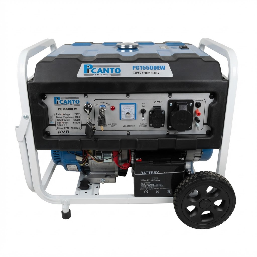 موتور برق استارتی پیکانتو ۸.۵ کیلووات مدل PC15500EW | یار ابزار